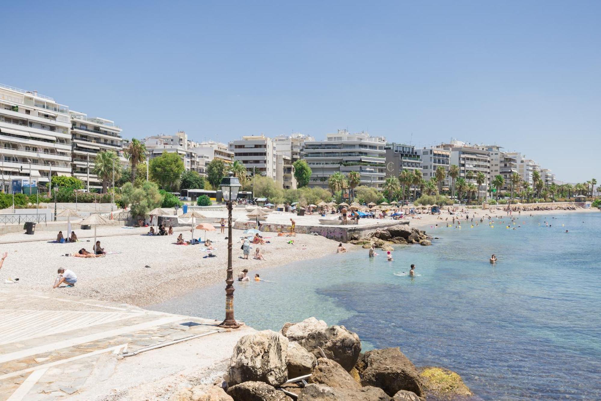 Athens Riviera, Seaview, Beachfront, Lux Apartment On Starbucks Building Zewnętrze zdjęcie