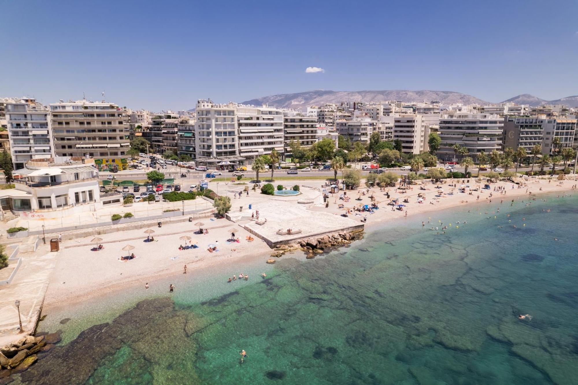Athens Riviera, Seaview, Beachfront, Lux Apartment On Starbucks Building Zewnętrze zdjęcie
